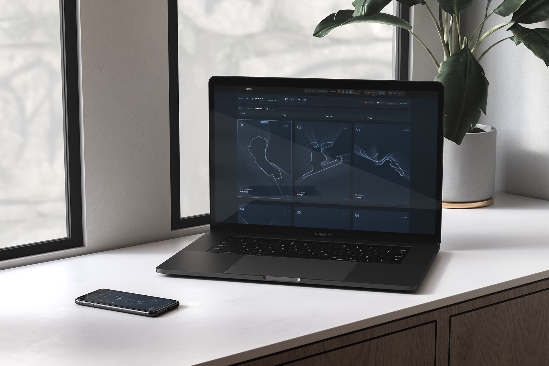 minimalist-f1-circuit-cover